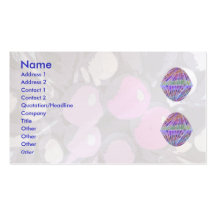 Blue Purple DIAMOND Business Card Template