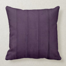 Blue/Purple Striped Pillow