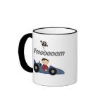 Blue Race Car Tshirts and Gifts mugs