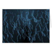 Blue Raining Lightning Cards