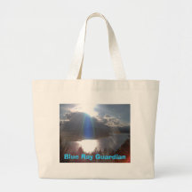 Blue Ray Guardian Tote Bag