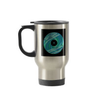 Blue Record Coffee Mug