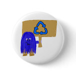 Blue recycle button