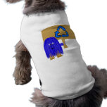 Blue recycle dog clothes