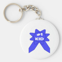 Blue Ribbon #1 Kid Key Chain