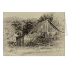 Blue Ridge Mountain Country Greeting Card