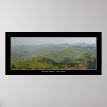 Blue Ridge Mountains Poster Print