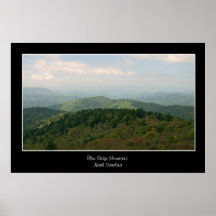 Blue Ridge Mountains Poster Print