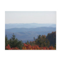 blue ridge parkway postcard