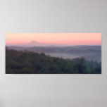 Blue Ridge Sunrise - Painting Poster