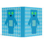 Blue Robot Binders