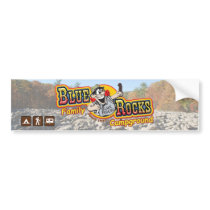Blue Rocks Bumper Sticker