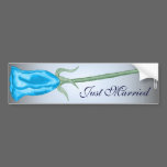 Blue Rose (1) bumper stickers