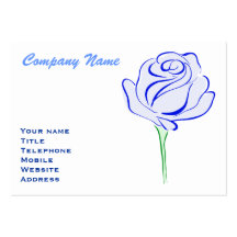 Blue Rose Business Card