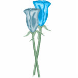 Blue Roses (Acrylic Pin) photo sculptures