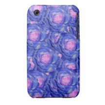 Blue roses Case-Mate iPhone 3 cases