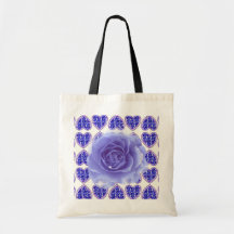 Blue Roses Design ToteBag