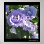 Blue Roses Print