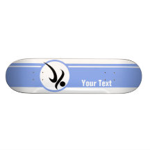 Blue Running Skate Decks
