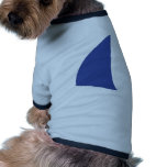 blue sail icon sailing pet clothing