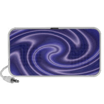 blue satin swirl speakers