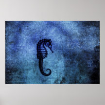Blue Sea Dragon Posters