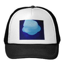 Blue Sea Glass Reflections Mesh Hat