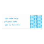 Blue Seahorse Pattern Business Card Templates
