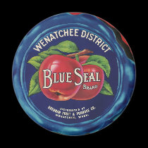 blue seal apples magnet magnets