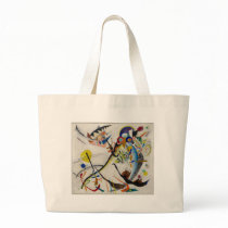 Blue Segment Tote Bag