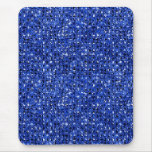 blue sequin effect mousepad