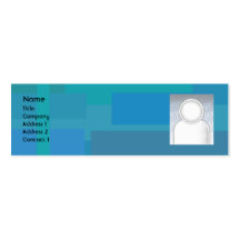 Blue Shades - Skinny Business Card