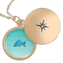 Blue shark blue bubbles custom jewelry