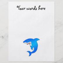 Blue shark flyer