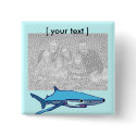 Blue shark template button