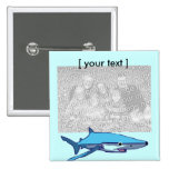 Blue shark template button