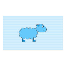 Blue Sheep Business Card Template
