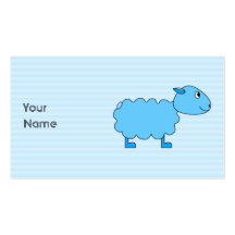 Blue Sheep Business Card Templates