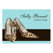 Blue Shoe Boutique Store Business Card