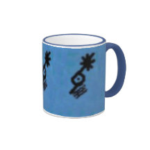 Blue Signature Mug