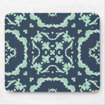 blue silhouette w lattice-145731 200 mouse pad