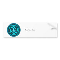 Blue Single Loop Knot