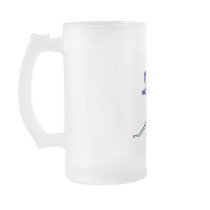 Blue Ski Fast Coffee Mug