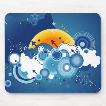 Blue Skies Mousepad