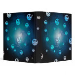 Blue Skull Binder