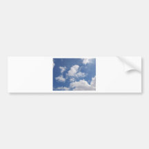 Blue sky bumper stickers