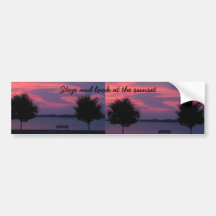Blue Sky Bumper Stickers