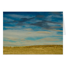 Blue Sky Plains Card