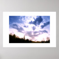 Blue Sky Print