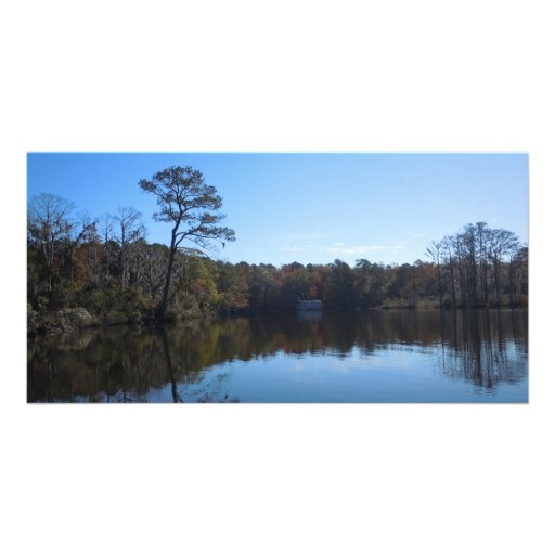 Blue Sky Reflections - Beaufort County, NC Photo Card Template